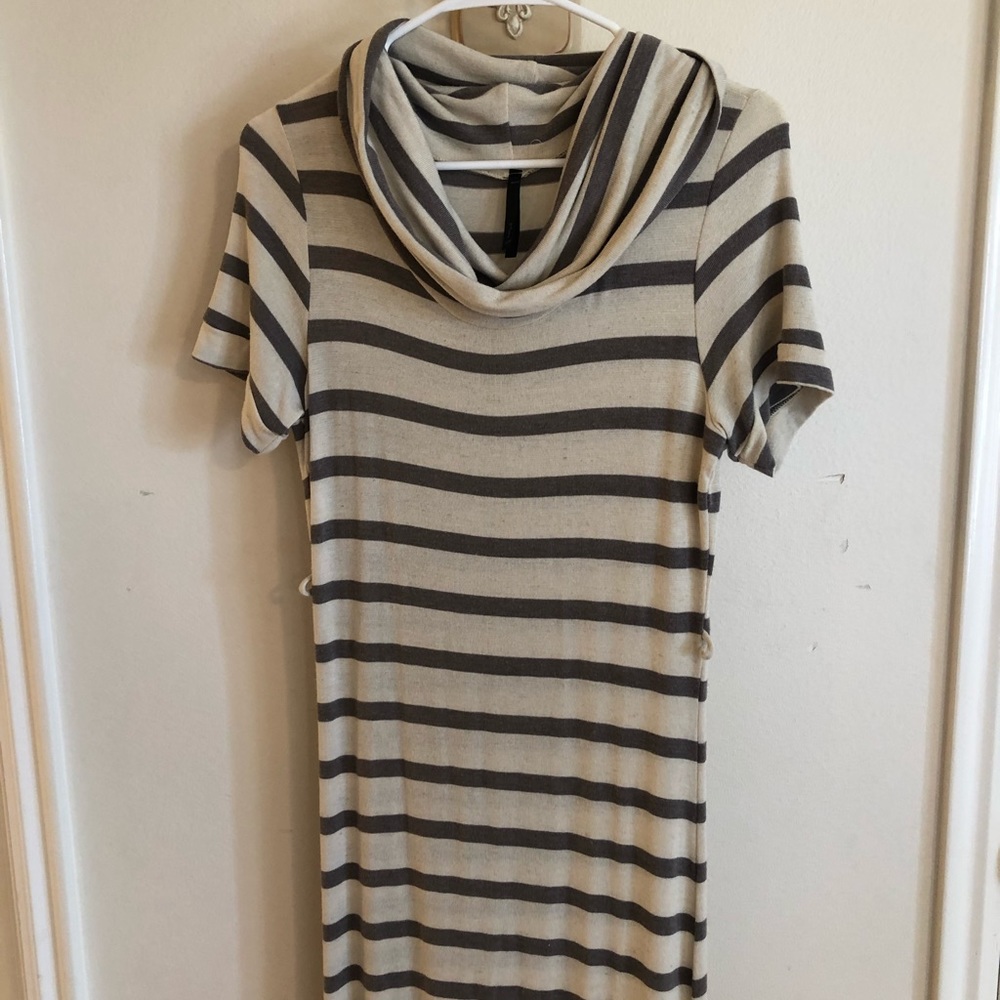 Maxi Striped fall/winter dress.